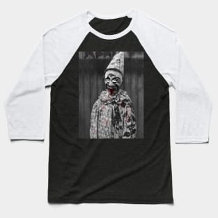 Zombie Vintage Clown Baseball T-Shirt